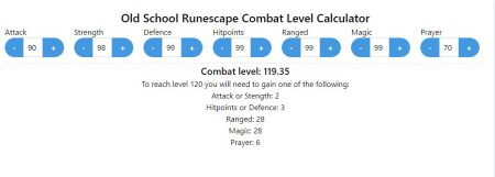 OSRS Combat Calculator